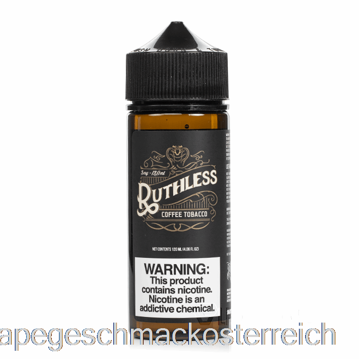 Kaffeetabak - Rücksichtslose Dämpfe - 120 Ml 6 Mg Vape-Geschmack